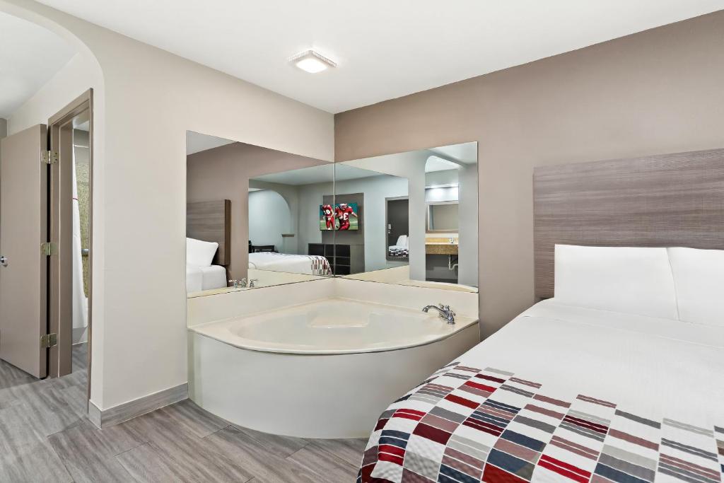 Red Roof Inn Stafford, TX - Superior King Kamer Met Bubbelbad - Niet-roken