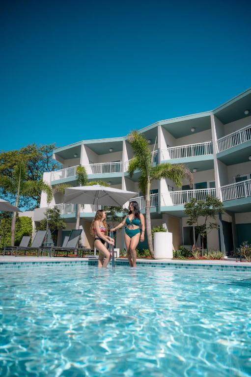 Bazén v ubytování Verdanza Hotel nebo v jeho okolí