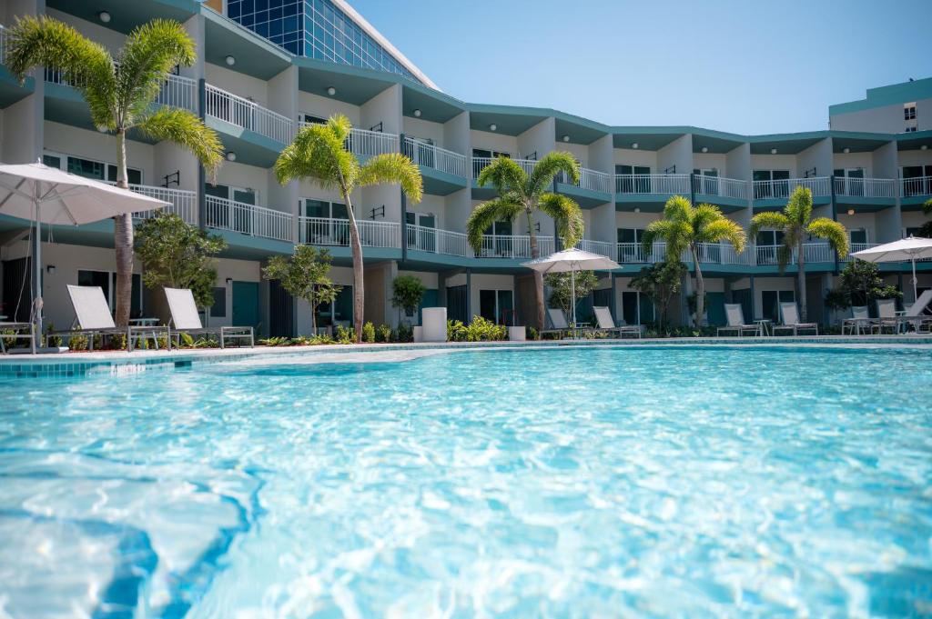 Bazén v ubytování Verdanza Hotel nebo v jeho okolí