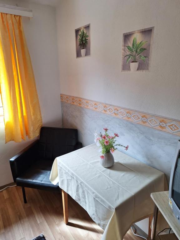 Posezení v ubytování Haus Hoogendam