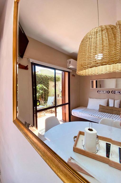 Postel nebo postele na pokoji v ubytování Rincón de Paz Apart & Loft Suite Boutique - Adults Only