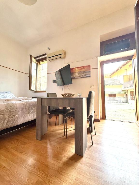Postel nebo postele na pokoji v ubytování Grazia's Heaven