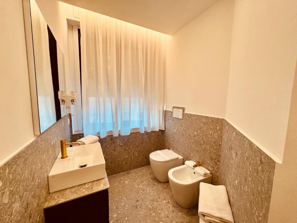 Koupelna v ubytování Hotel Pex Mantova
