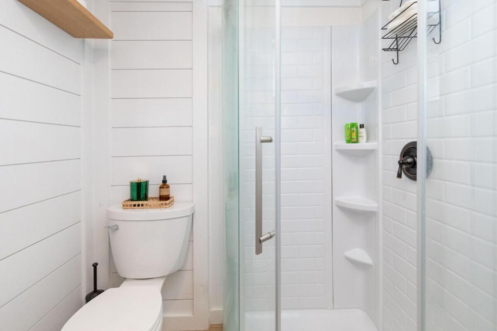 Koupelna v ubytování H&N Tiny Home