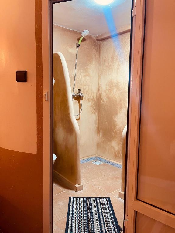 Koupelna v ubytování Auberge la belle vue dades