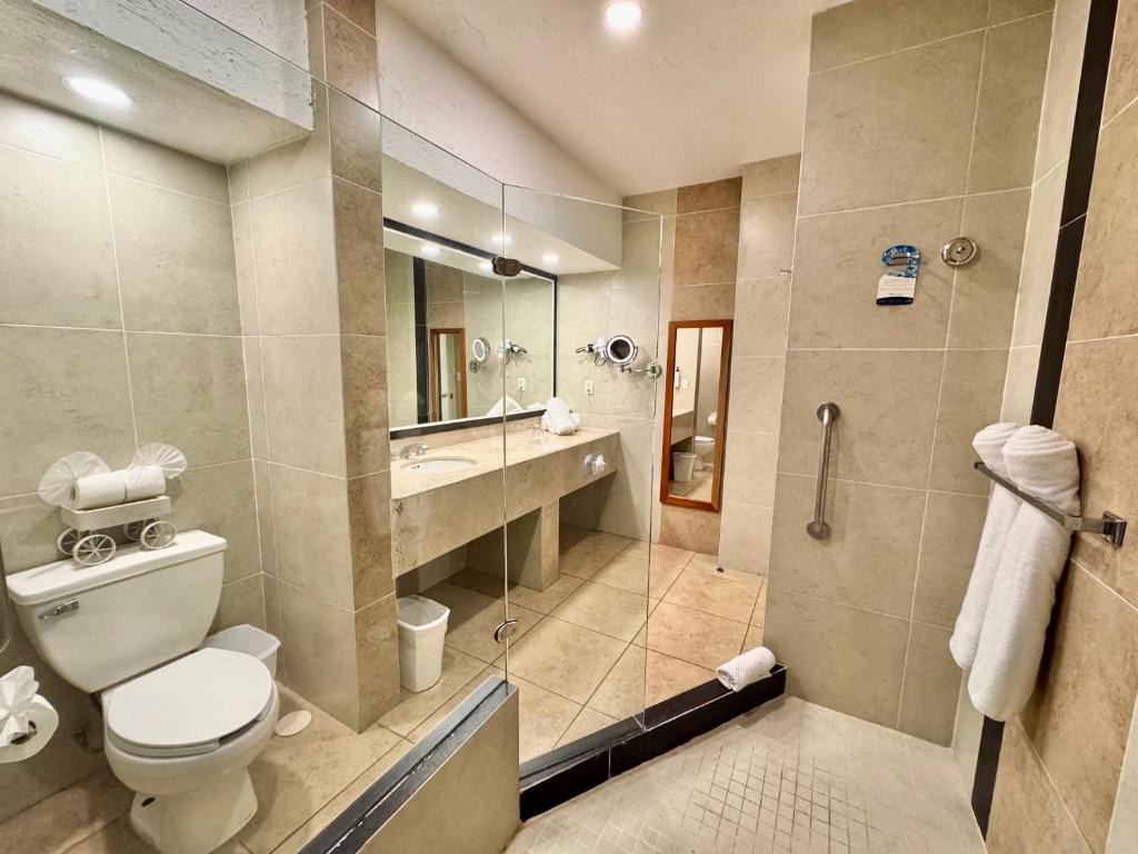Koupelna v ubytování Comfort Inn Cordoba