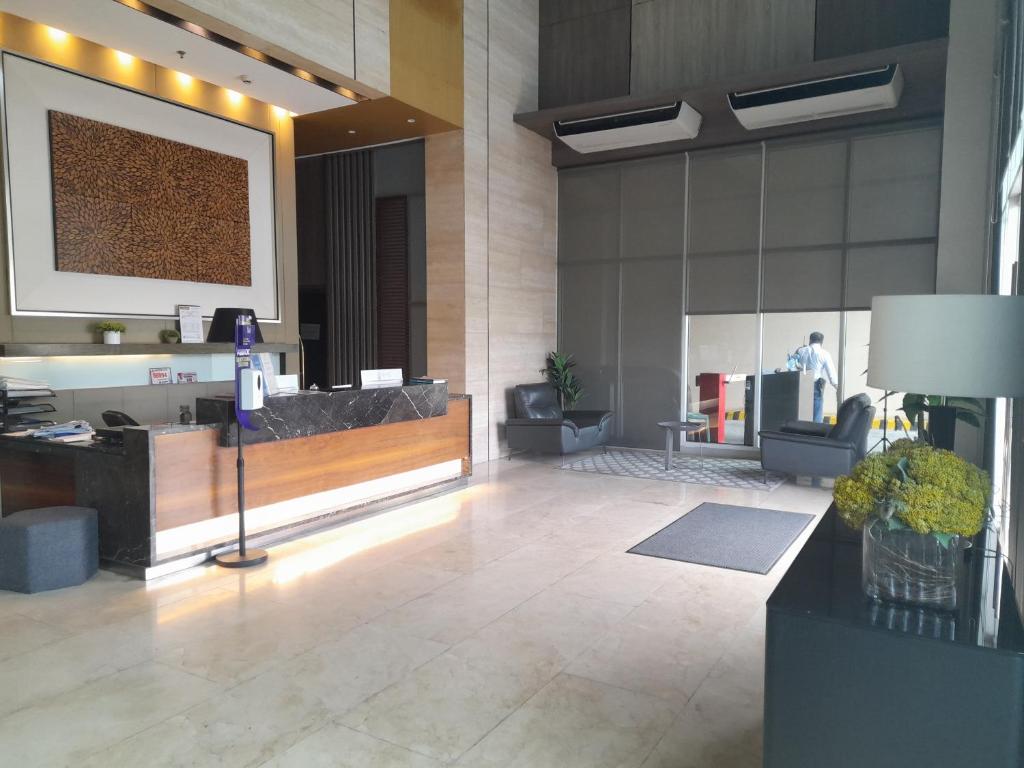 Posezení v ubytování Sotogrande Hotel Katipunan