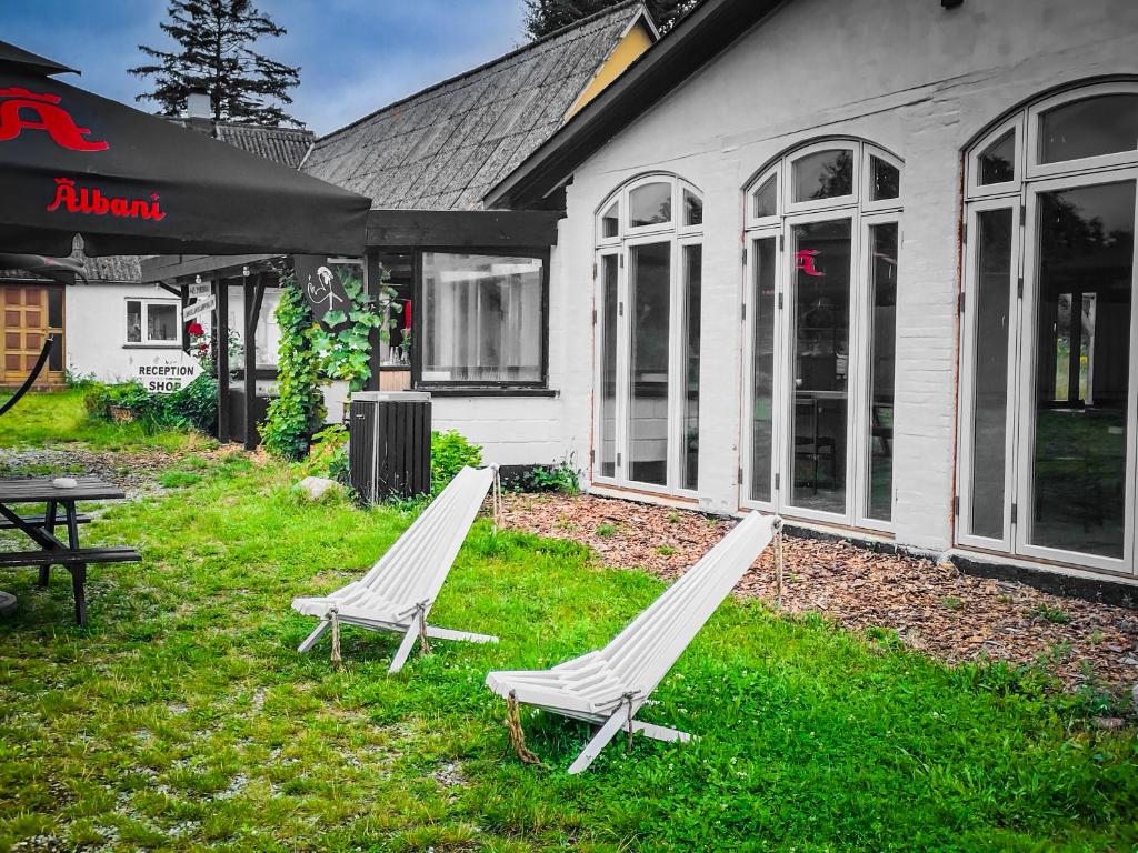 Aed väljaspool majutusasutust Langeland Camping
