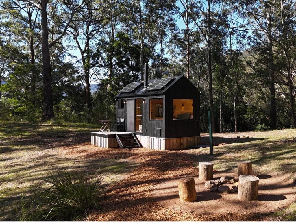 Picture Idea: Secluded Off Grid Cabin Deep In Nature