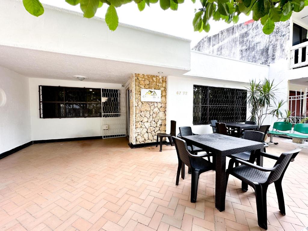 Patio nebo venkovní prostory v ubytování Hotel CasaBlanca Cartagena