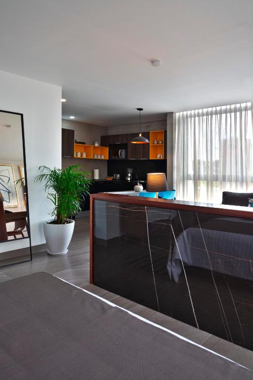 Posezení v ubytování Arboleda 5 Luxury Lofts
