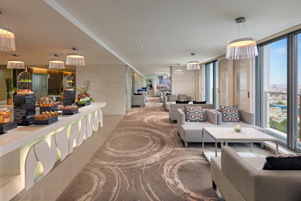 Phòng Executive 2 Giường Đơn Với Quyền Sử Dụng Premier Lounge