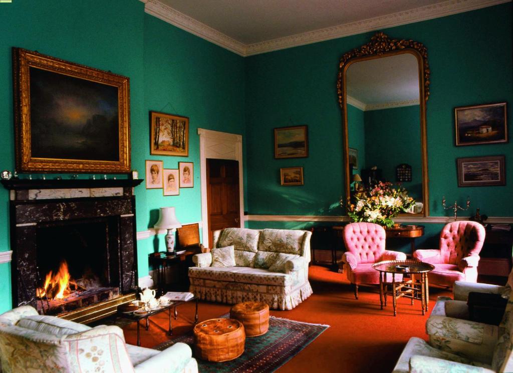 Istumisnurk majutusasutuses Coopershill House