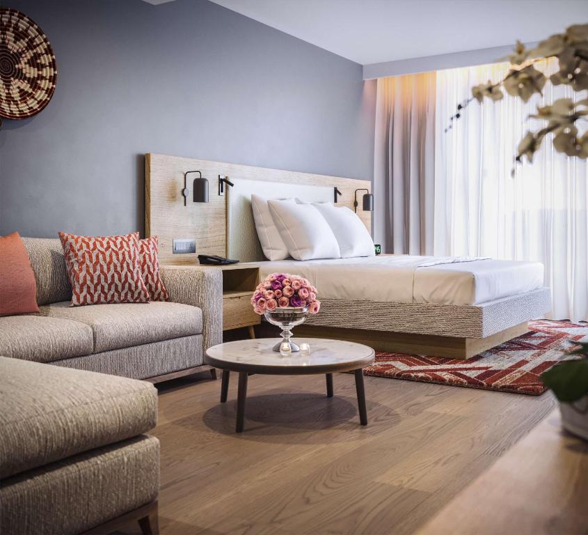 Posezení v ubytování Hyatt House Nairobi Westlands