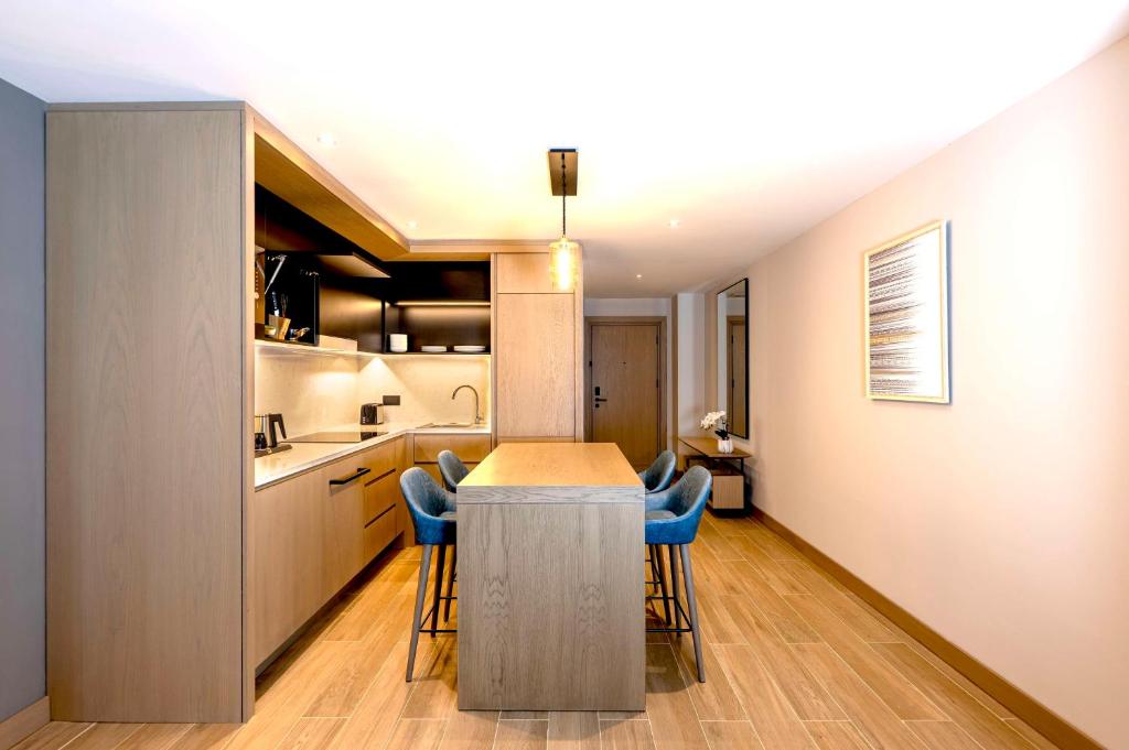 Kuchyň nebo kuchyňský kout v ubytování Hyatt House Nairobi Westlands