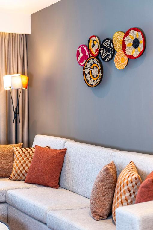 Posezení v ubytování Hyatt House Nairobi Westlands