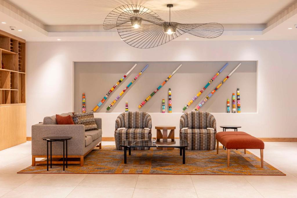 Posezení v ubytování Hyatt House Nairobi Westlands