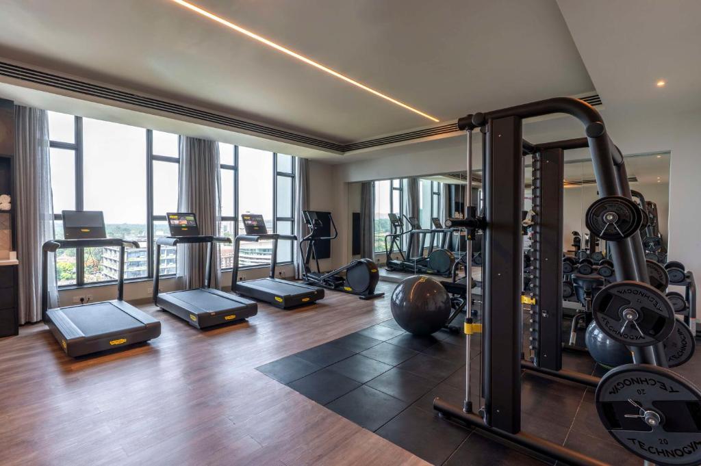 Fitness centrum a/nebo fitness zařízení v ubytování Hyatt House Nairobi Westlands