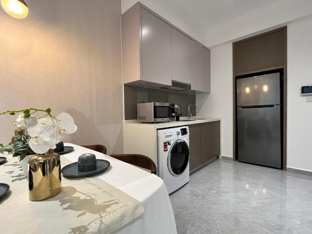Dapur atau dapur kecil di Residensi Agile Delima by Times 8