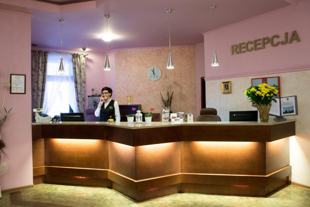 Vstupní hala nebo recepce v ubytování Hotel Zawiercie