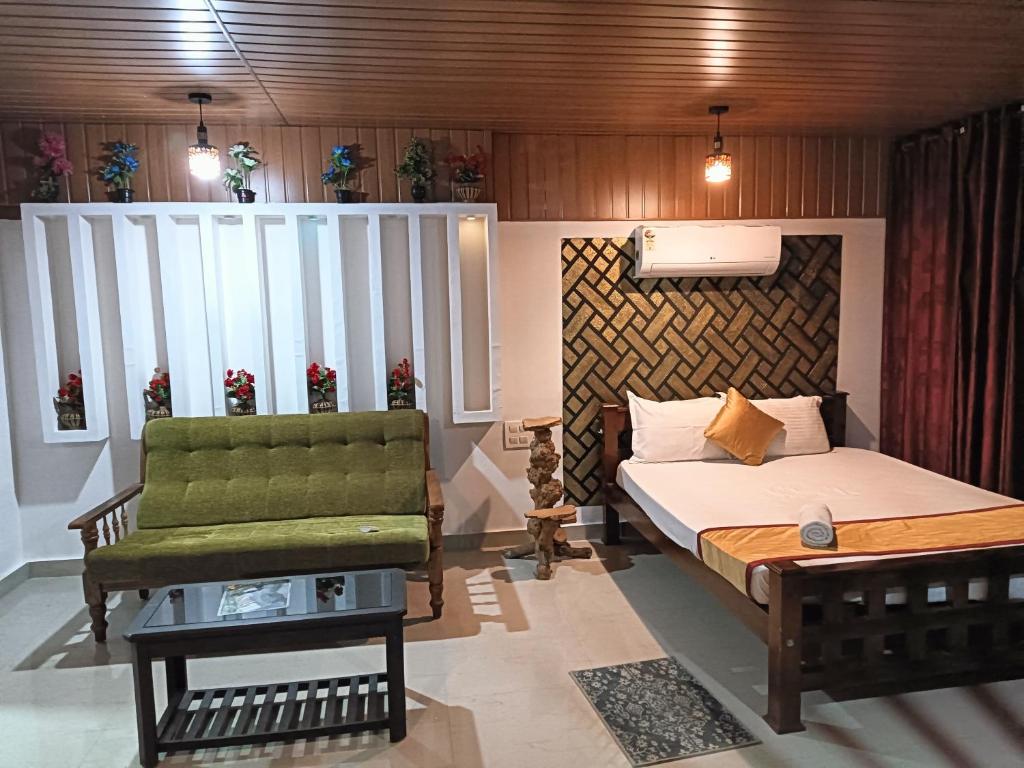 Postel nebo postele na pokoji v ubytování Tea vista holiday home