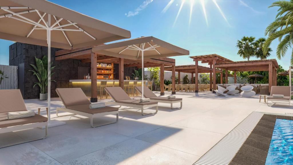 Bazén v ubytování Paradisus by Meliá Fuerteventura - All Inclusive nebo v jeho okolí