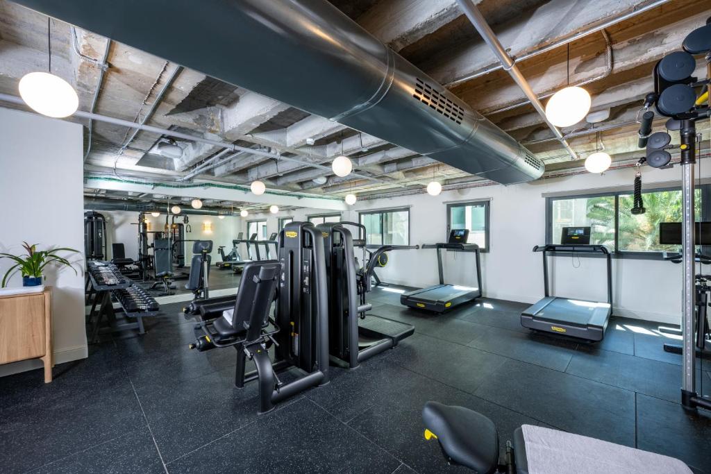 Fitness centrum a/nebo fitness zařízení v ubytování master Mazeh