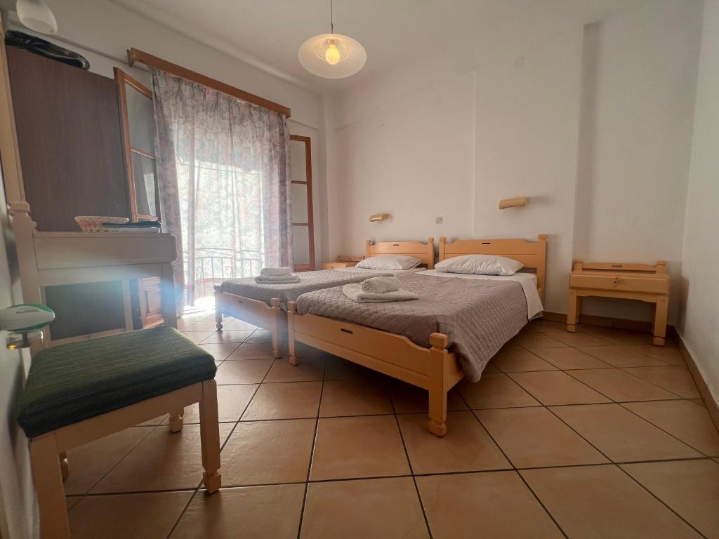 Postel nebo postele na pokoji v ubytování Villa Rebecca