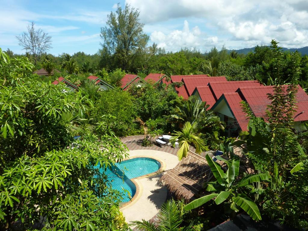 Bazén v ubytování Ladda Resort nebo v jeho okolí