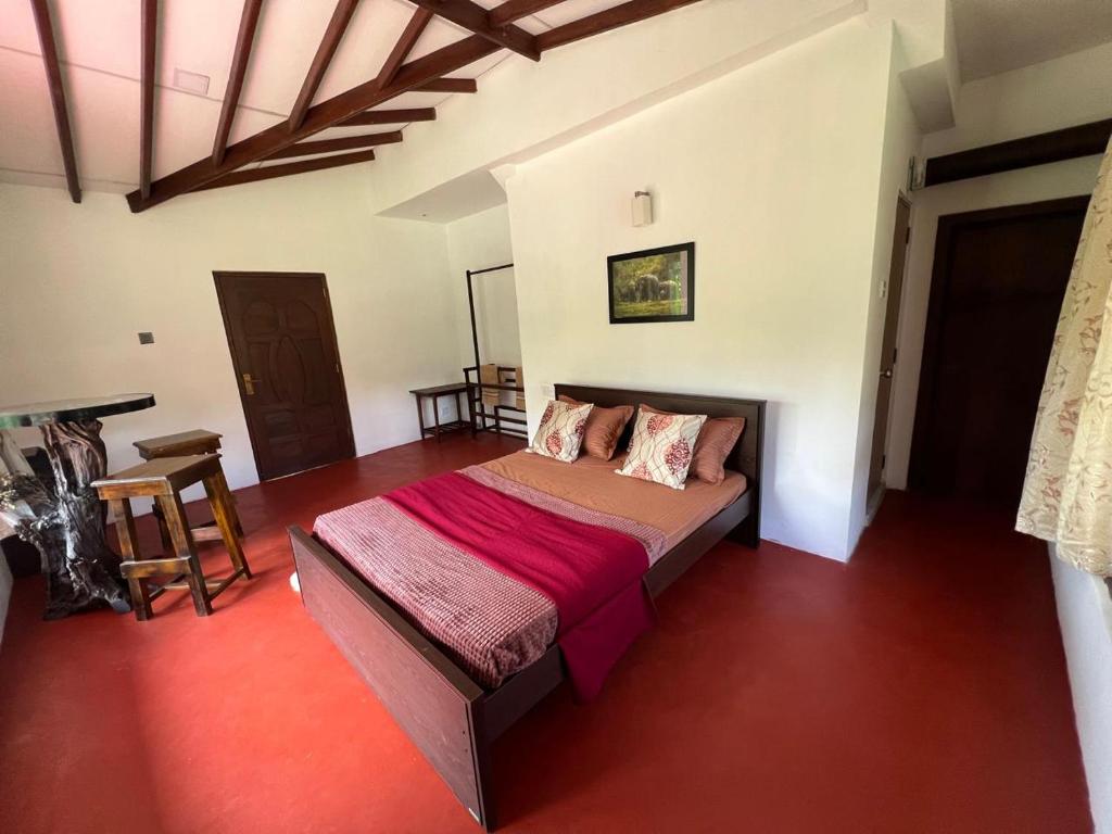 Postel nebo postele na pokoji v ubytování Moban House