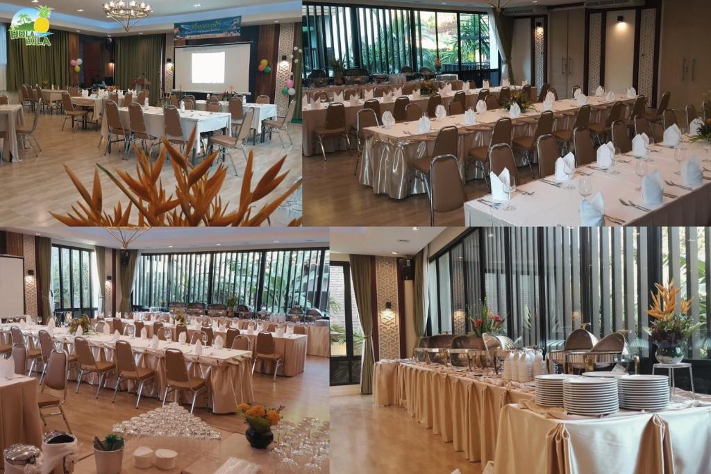 Restaurace v ubytování Hula Hula Resort, Ao Nang