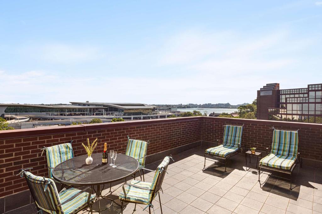Balkón nebo terasa v ubytování DoubleTree by Hilton New York-LaGuardia