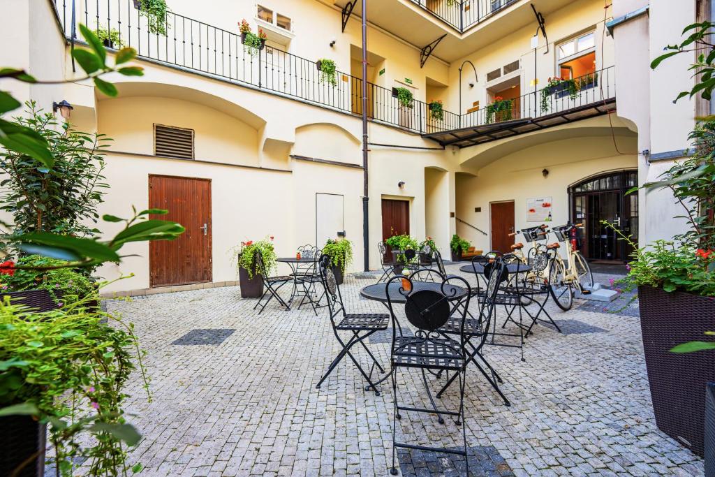 Budova, kde se hotel nachází