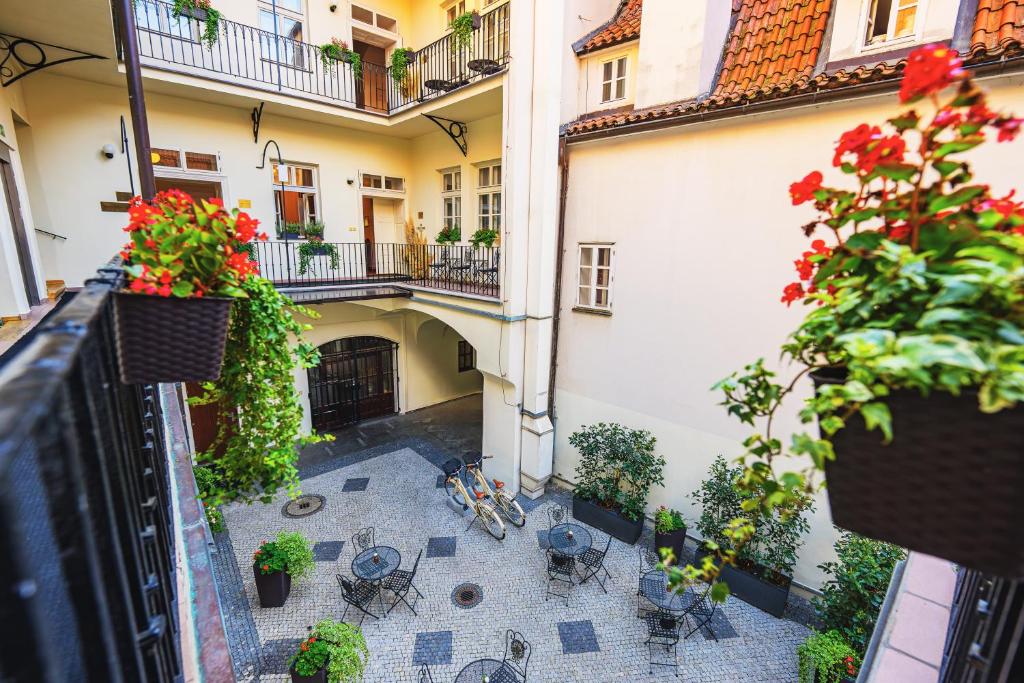 Zahrada ubytování Josephine Old Town Square Hotel - Czech Leading Hotels