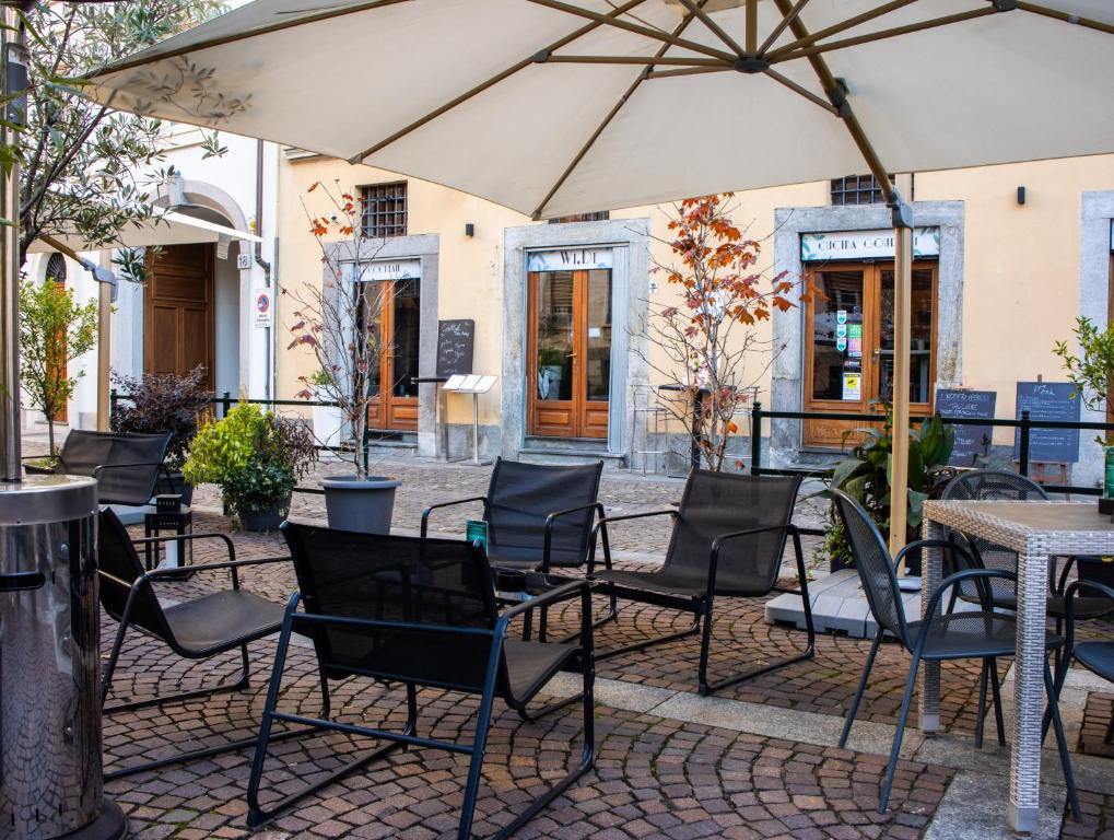 Restaurace v ubytování Dimora dei Mercanti Suites