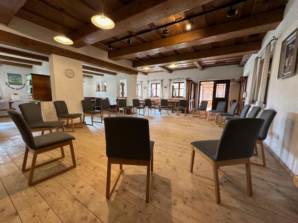 Posezení v ubytování Bio-Hotel Schiessentobel
