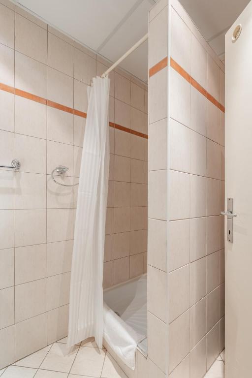 Koupelna v ubytování Hotel Slovakia