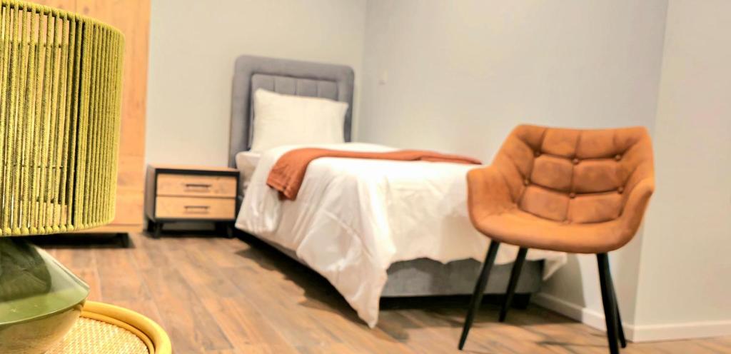 Postel nebo postele na pokoji v ubytování Hotel FFA 62