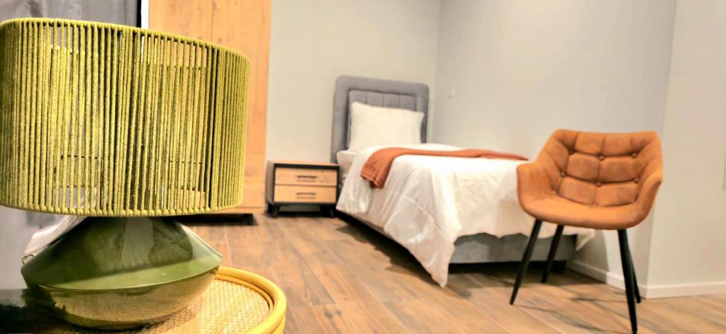 Postel nebo postele na pokoji v ubytování Hotel FFA 62