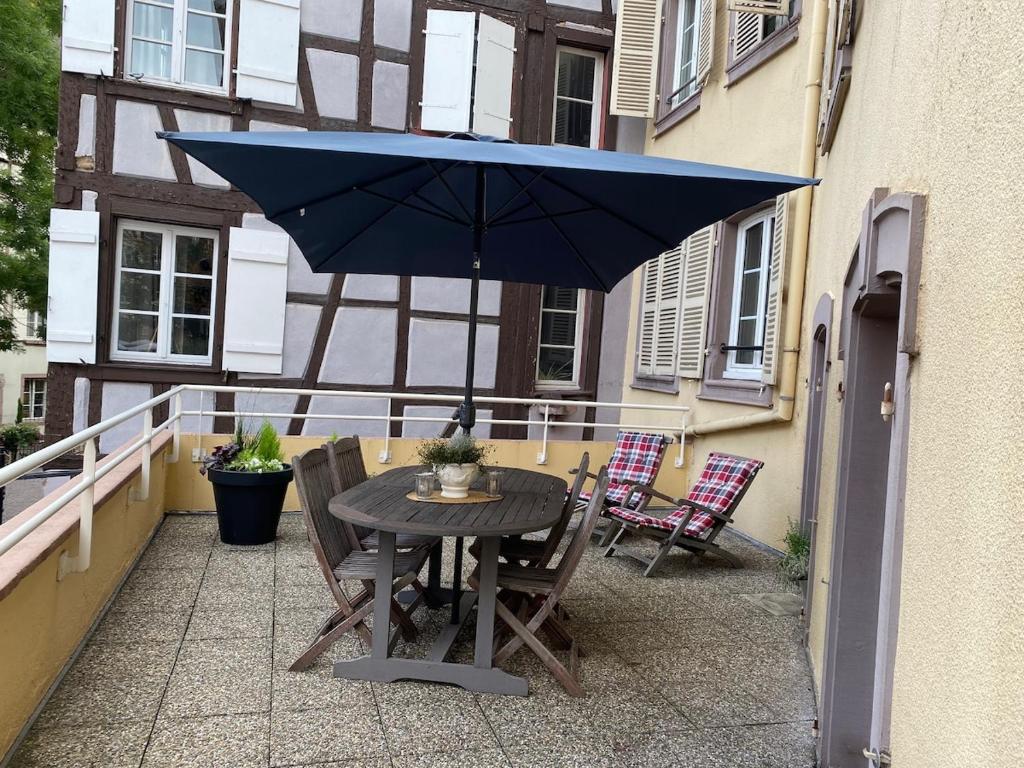 Colmar Centre renovated cottage 4 people - terrace – photo 8