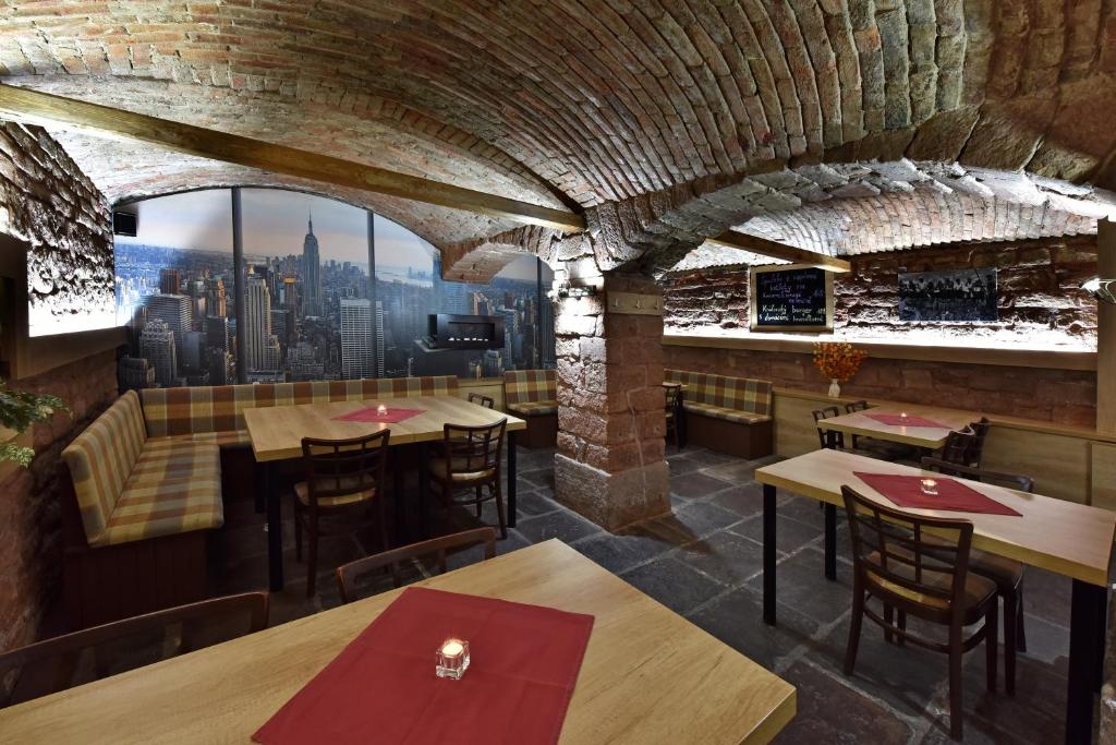 Restauracja lub miejsce do jedzenia w obiekcie Penzion Pohoda