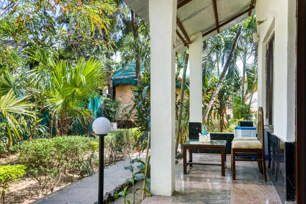 Zahrada ubytování The Wild Orchid Resort Corbett