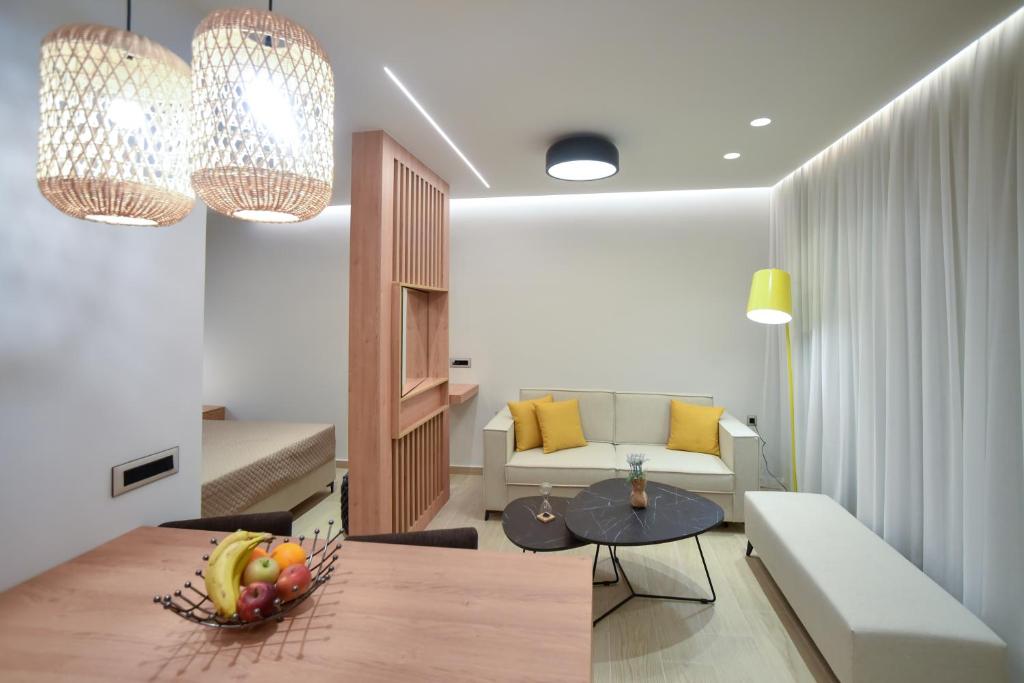 Posezení v ubytování Almy Beach Hotel