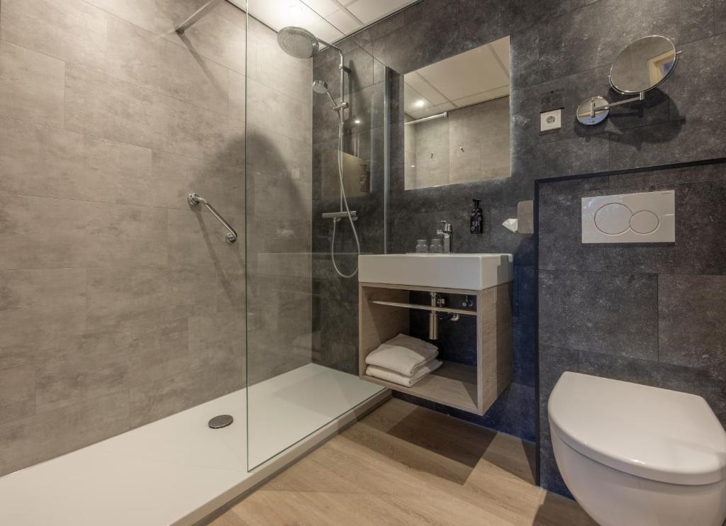 Koupelna v ubytování Fletcher Parkhotel Val Monte