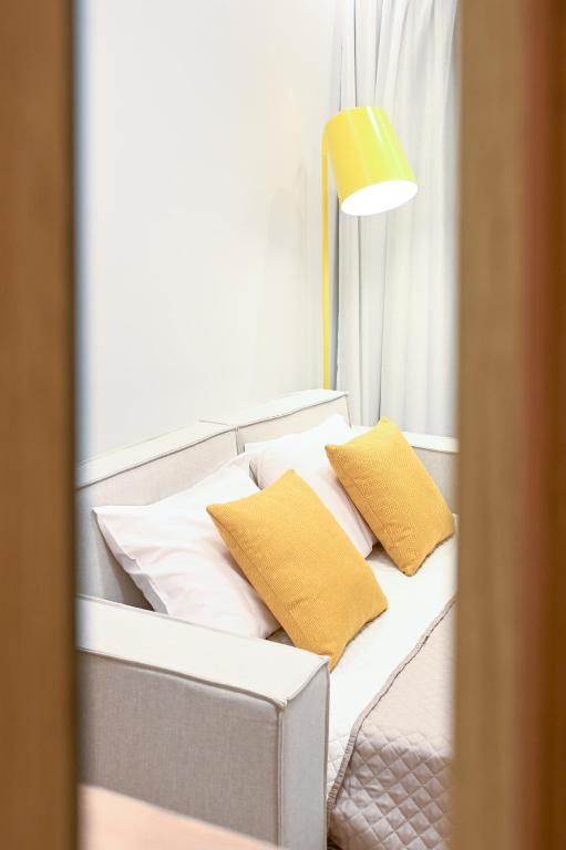 Postel nebo postele na pokoji v ubytování Almy Beach Hotel