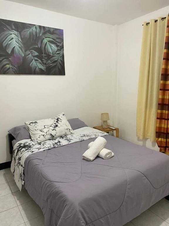 Postel nebo postele na pokoji v ubytování Antonio Homestay