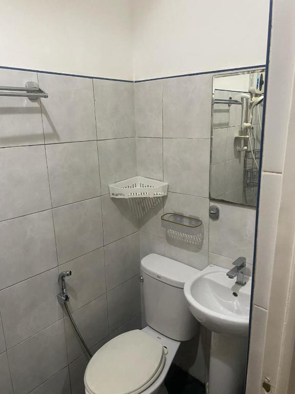 Koupelna v ubytování Antonio Homestay
