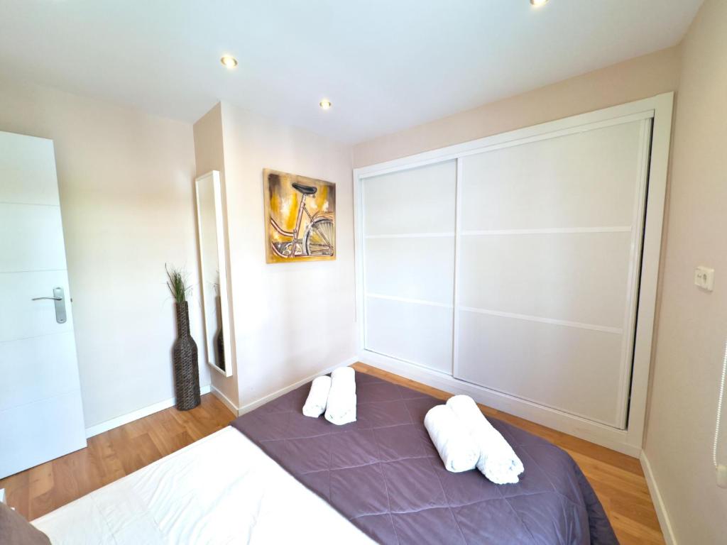 Posteľ alebo postele v izbe v ubytovaní Apartamento en Marbella Centro