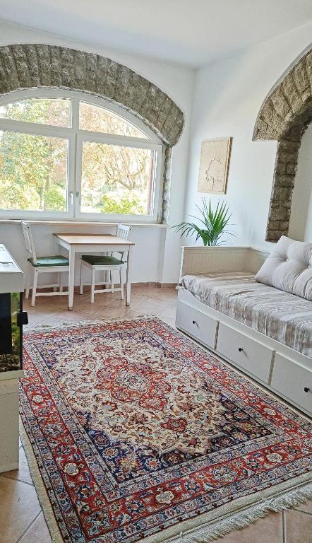 Posezení v ubytování B&B Il Fiore nel Bosco