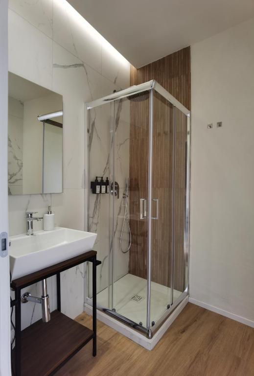 Koupelna v ubytování Tersikore bedrooms